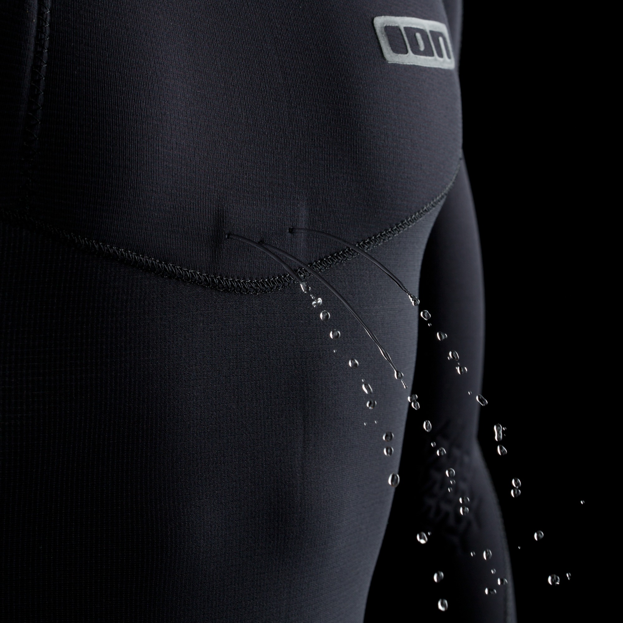 ION 2022 Women Wetsuit FL Element Overknee SS 3/2 BZ DL dark Blue - DRAIN_HOLES