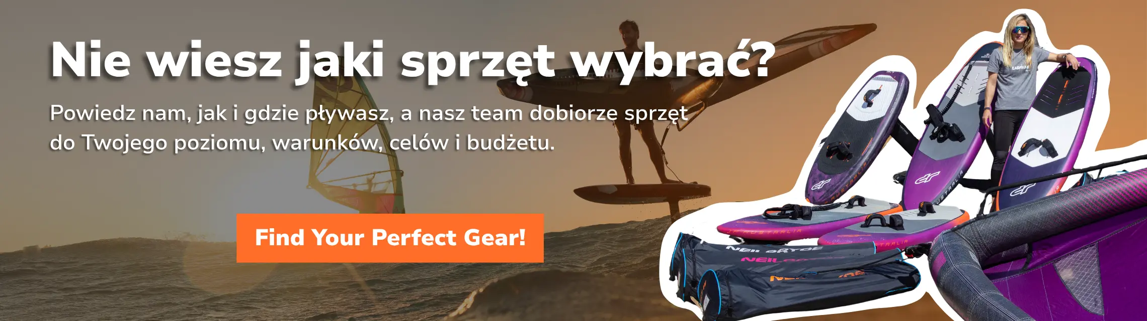 Find Your Perfect Gear — dobierz swój idealny sprzęt
