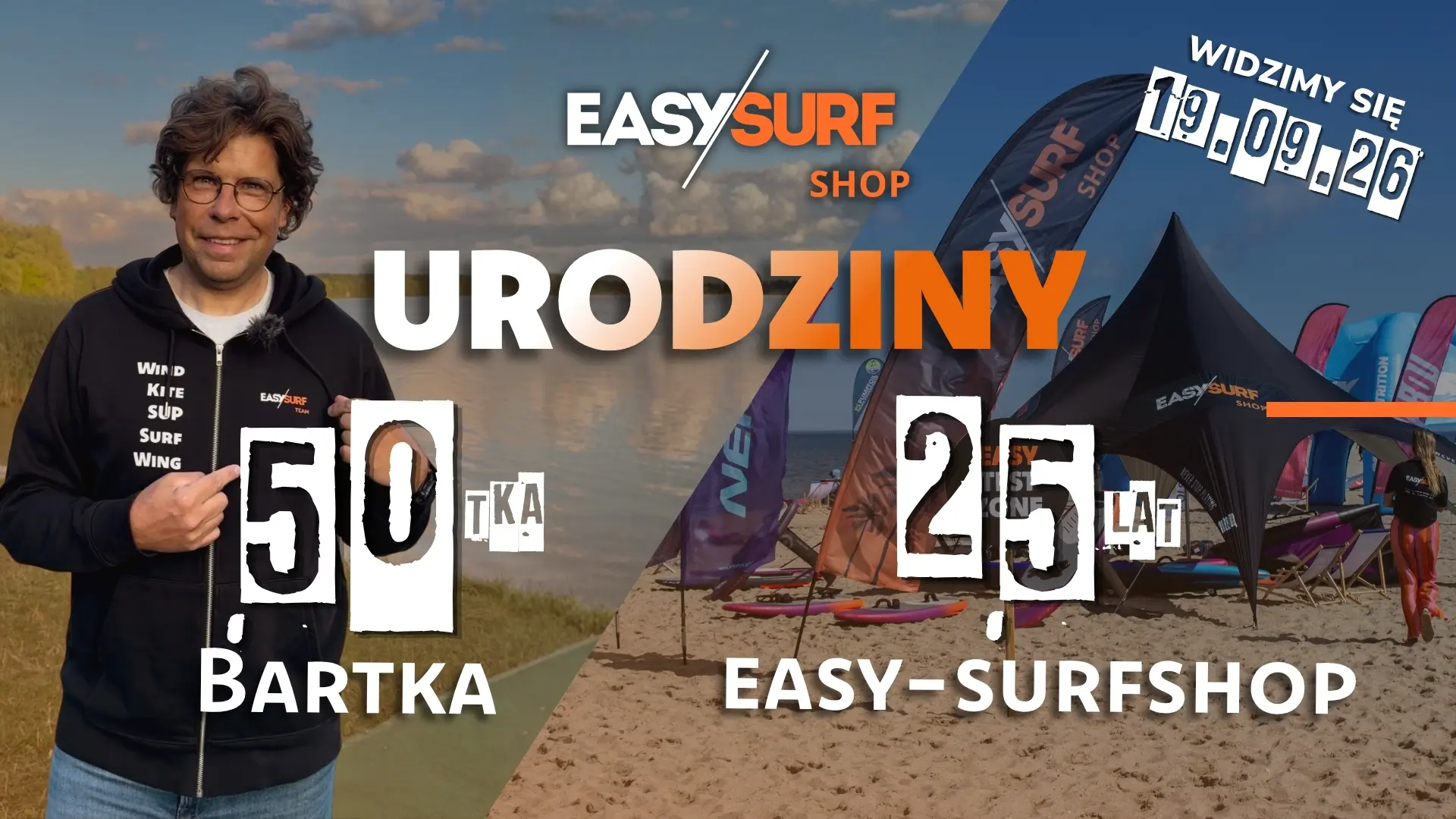 EASY SURF FEST 2026 — 25 lat EASY-surfshop i 50. urodziny Bartka