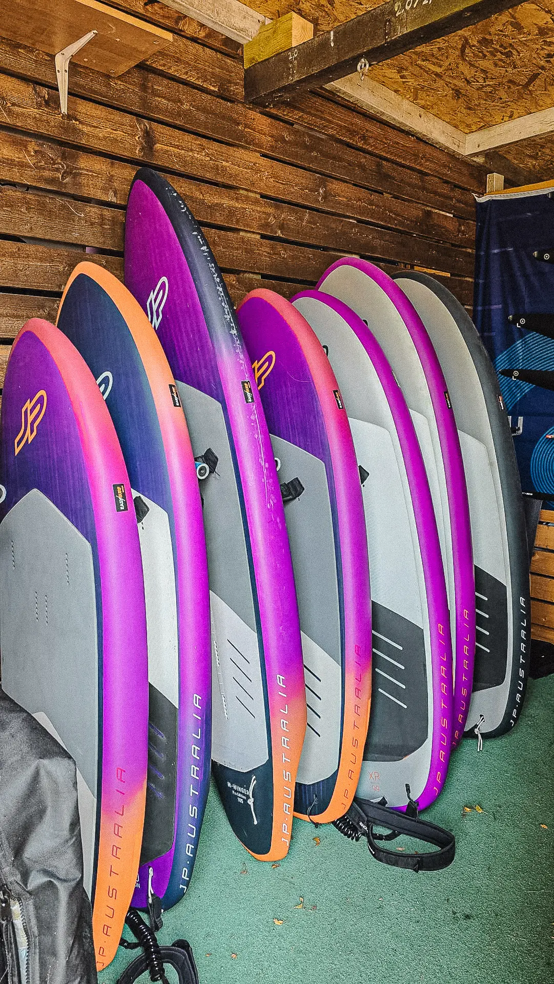Wing foil boards from JP-Australia at EASY Test Center