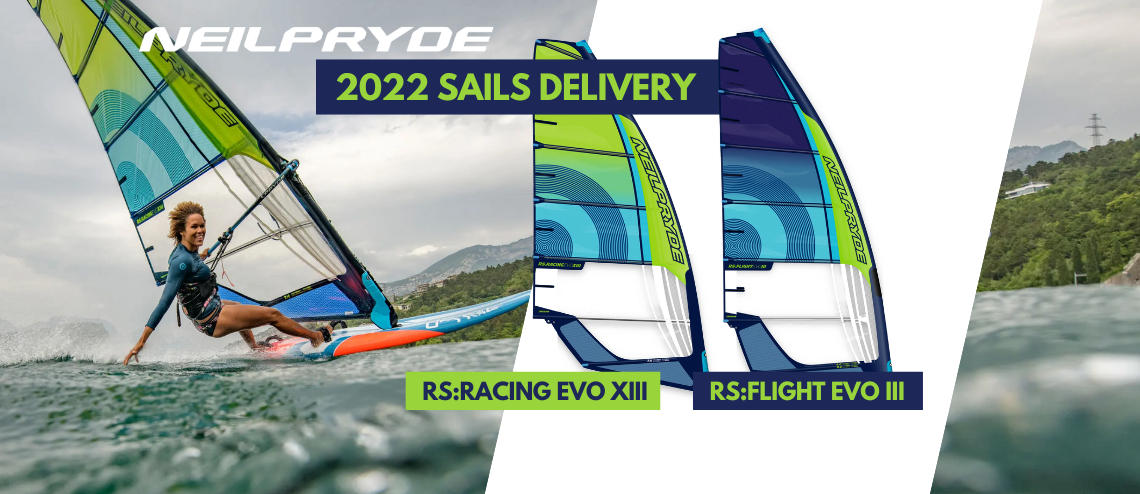 NeilPryde 2022 sails delivery