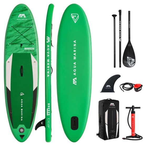 Inflatable SUP board Aqua Marina Breeze 9'10 with paddle