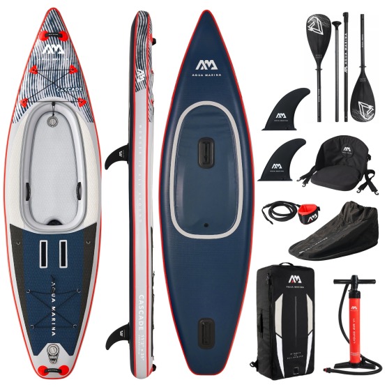 Inflatable SUP board-Kayak Aqua Marina Cascade 11'2 2-chamber with paddle