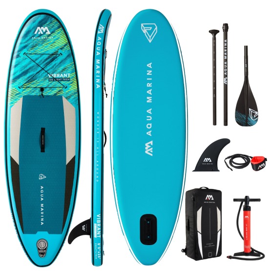 Inflatable SUP board for Kids Aqua Marina Vibrant 8'0 with paddle
