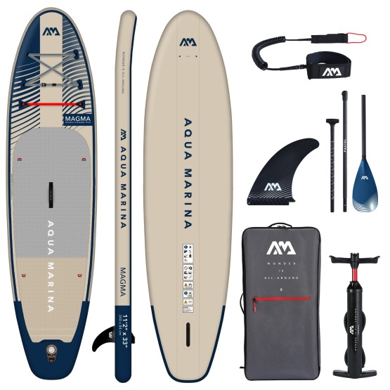 Inflatable SUP board Aqua Marina Magma 11'2 with paddle