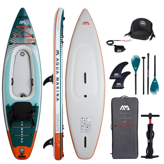 Inflatable SUP board-Kayak Aqua Marina Cascade 11'2 2-chamber with paddle