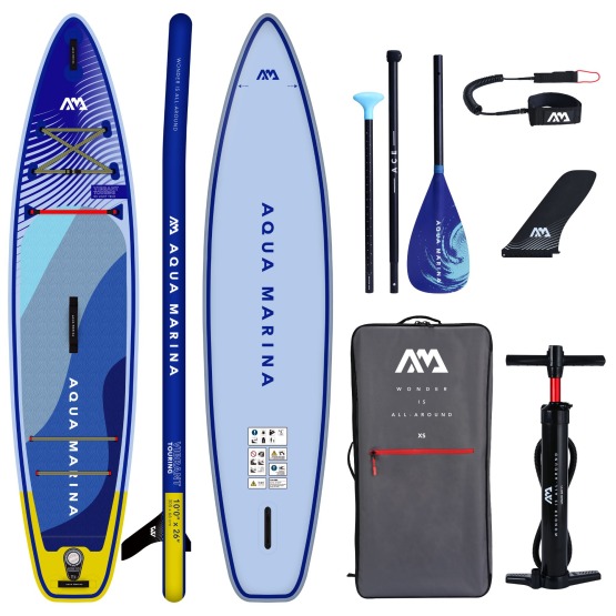 Inflatable SUP board Aqua Marina Vibrant Touring 10'0 with paddle
