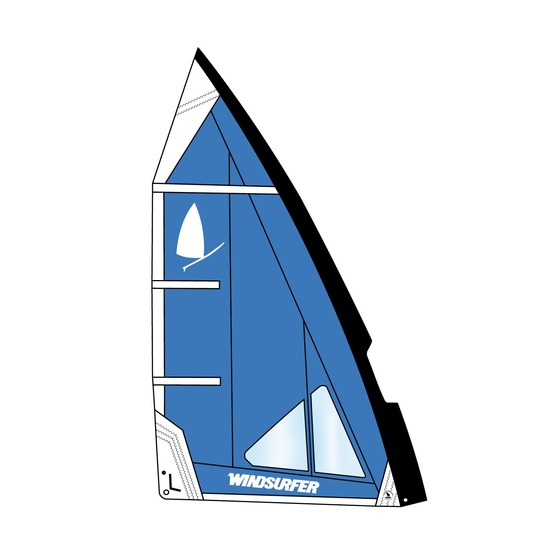 Windsurf sail Windsurfer LT by Exocet 5.7 Blue