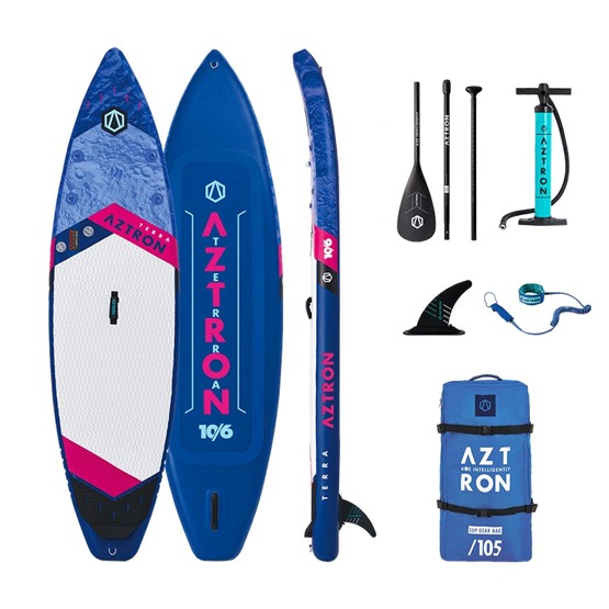 AZTRON Inflatable SUP board TERRA 10'6 Double chamber