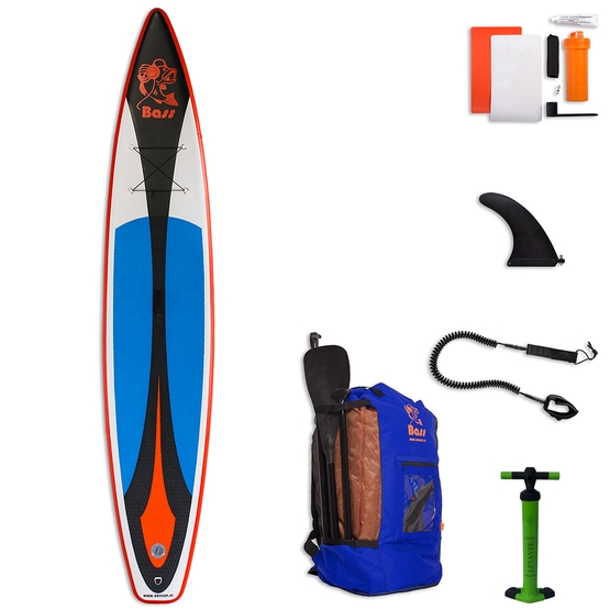 BASS Inflatable SUP board RACE 12'6 (+ paddle bargain)