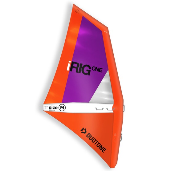 Inflatable windsurf rig Duotone iRig.One M (3.5) white/orange