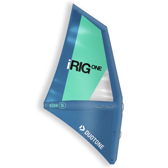 Inflatable windsurf rig Duotone iRig.One S (2.5) steel-blue/mint