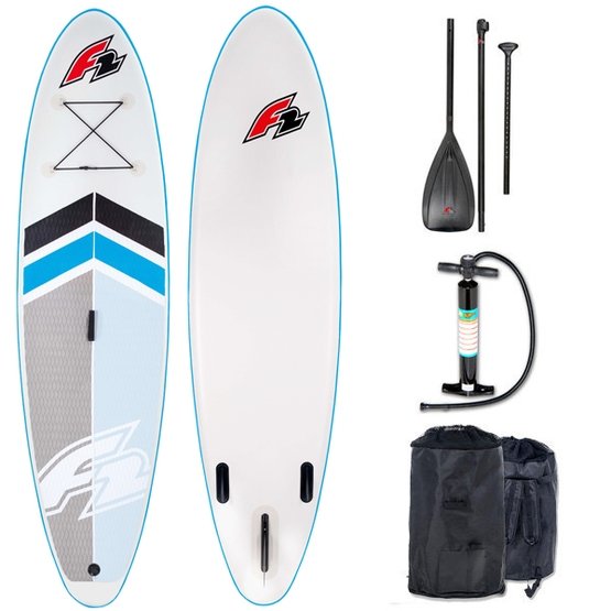 F2 Inflatable SUP Board TEAM 10'5 + paddle and pump