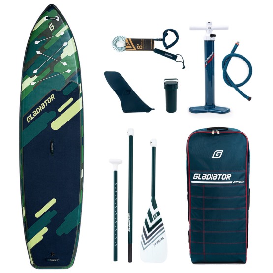 Inflatable SUP board fishing Gladiator Fish 12'6 with paddle