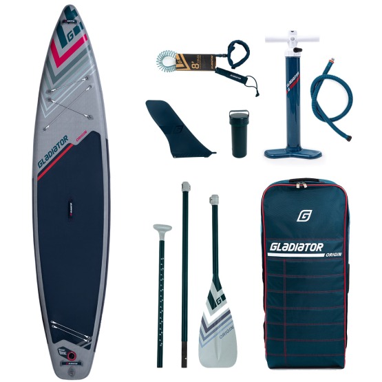 Inflatable SUP board Gladiator Origin Touring Sport 12'6 with paddle