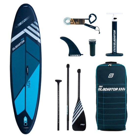 Inflatable SUP board Gladiator Pro All Round 10'6 with paddle