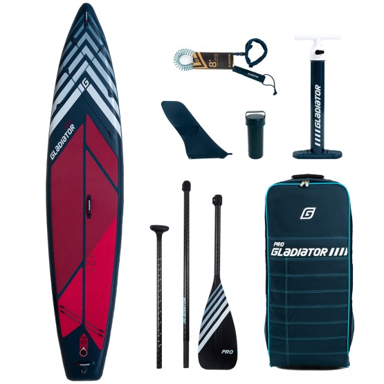 Inflatable SUP board Gladiator Pro Touring 12'6 with paddle