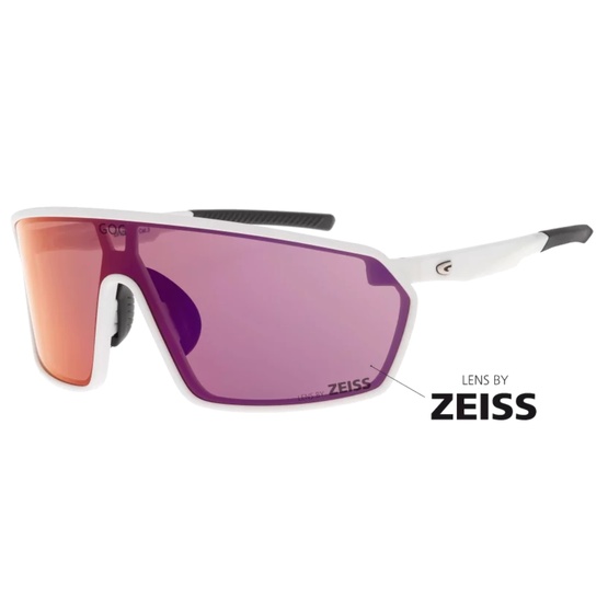 Sunglasses Bike/Run Series Freya matt white/black - Polycarbonate reflex infrared lens