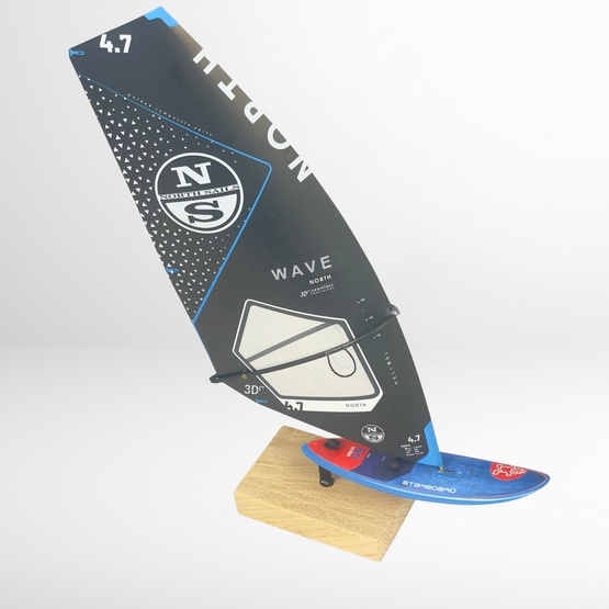 Windsurf model Starboard Ultra Carbon Board + North Sails Wave Black