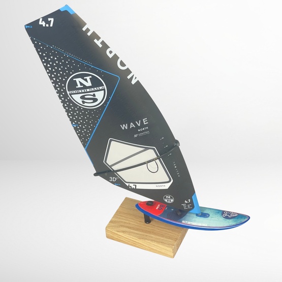 Windsurf model Starboard Ultra Wood Board + North Sails Wave Black