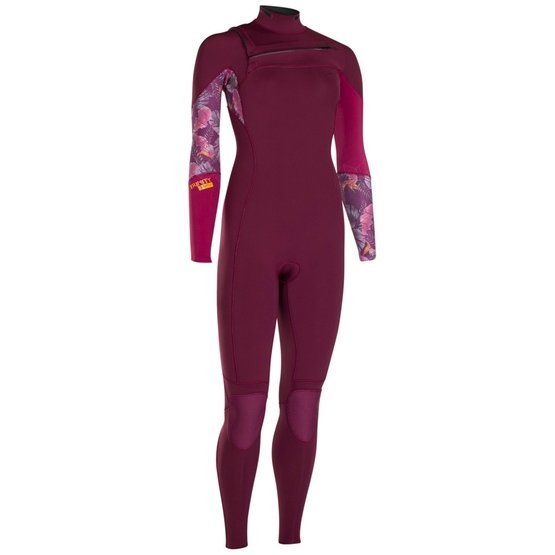 ION Womens Wetsuit TRINITY Amp Semidry 4/3 FRONTZIP 2018