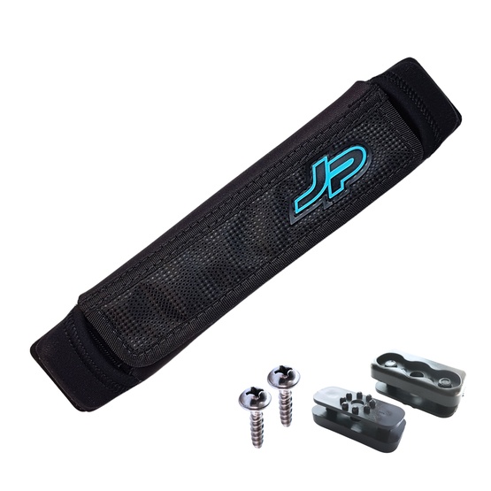 Footstrap JP-Australia Single Plug Black/Blue + 2 wkręty PH3