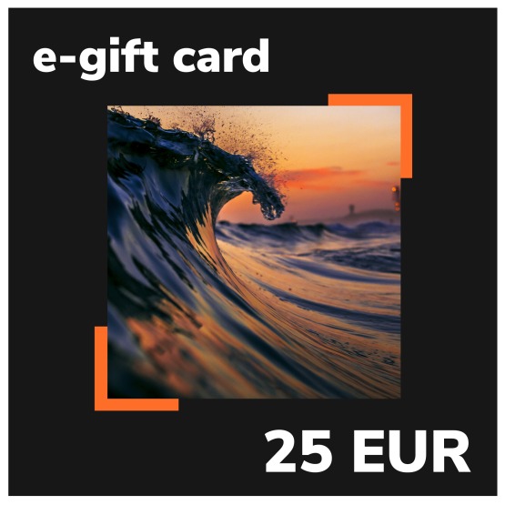 e-Gift card EASY-surfshop 25 EUR (sent by e-mail)