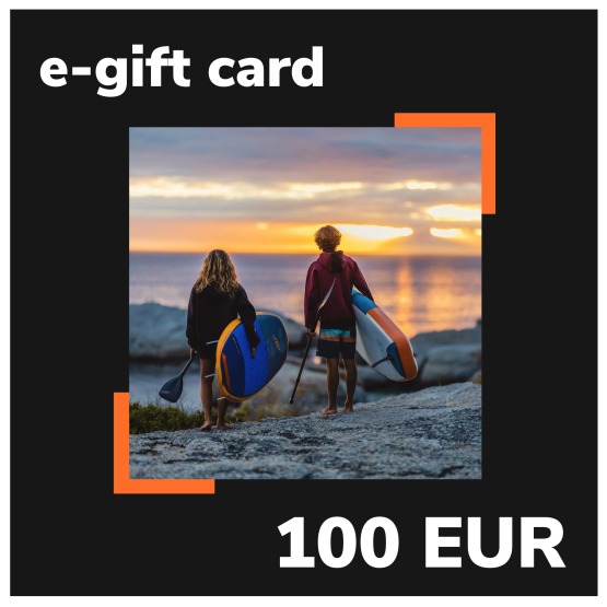 e-Gift card EASY-surfshop 100 EUR - SUP theme (sent by e-mail)