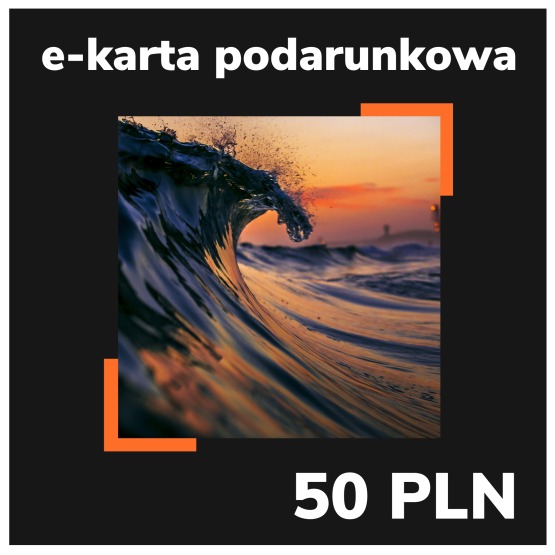 e-Karta podarunkowa EASY-surfshop 50 PLN (wysyłana na e-mail)