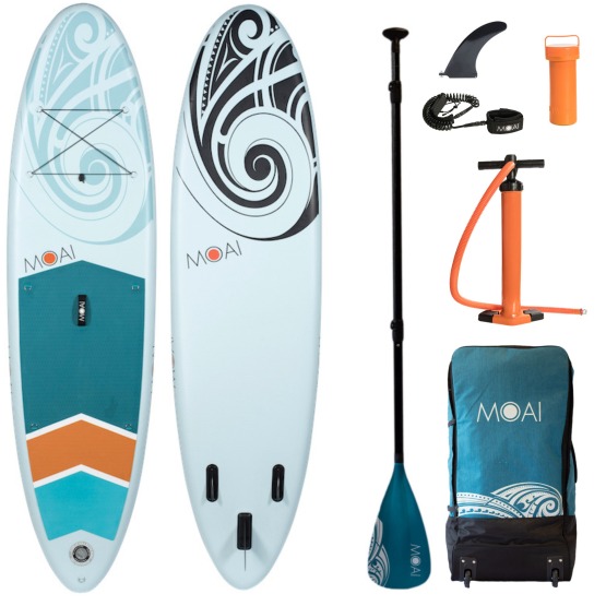 Inflatable SUP board Moai Allround 10'6 with paddle