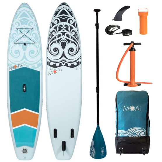 Inflatable SUP board Moai Allround 11'0 with paddle