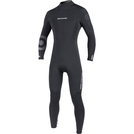 NEILPRYDE Mens wetsuit Cortex Fullsuit 5/4/3 BZ DL black