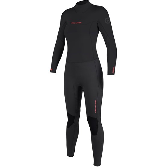 NEILPRYDE Womens wetsuit Spark Fullsuit 5/4/3 BZ DL black