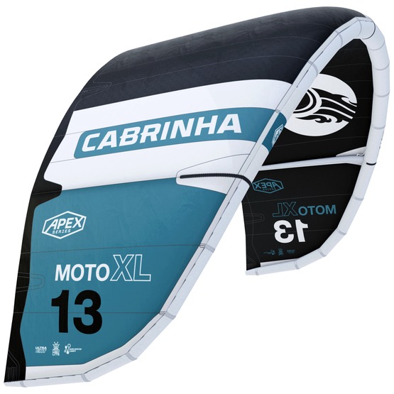 Latawiec kitesurfingowy Cabrinha Moto_XL Apex 2024 black / aqua / white