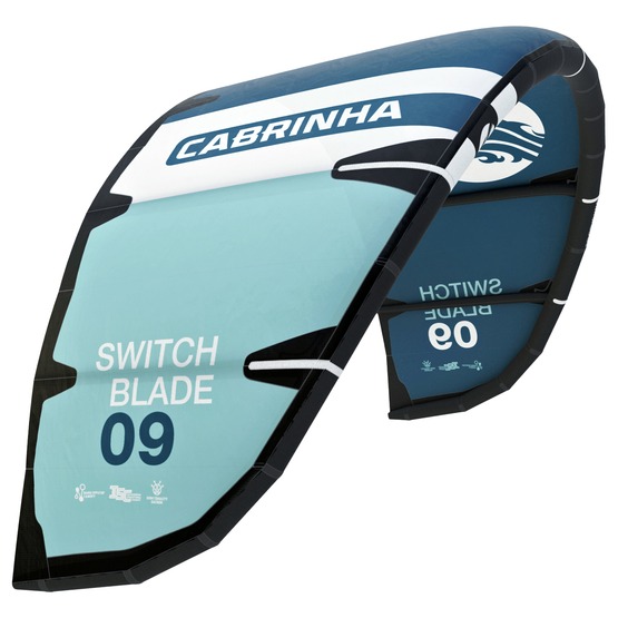 Latawiec kitesurfingowy Cabrinha Switchblade 2024 white / turquoise / black