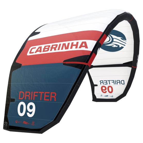 Latawiec kitesurfingowy Cabrinha Drifter 2024 white / red / blue