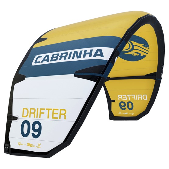 Latawiec kitesurfingowy Cabrinha Drifter 2024 royal blue / veuve cliquot yellow