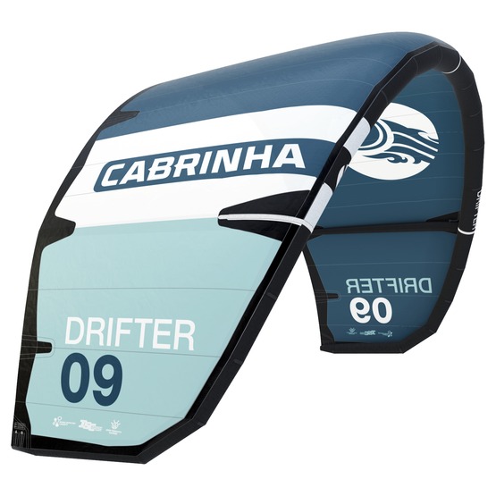 Latawiec kitesurfingowy Cabrinha Drifter 2024 white / turquoise / black