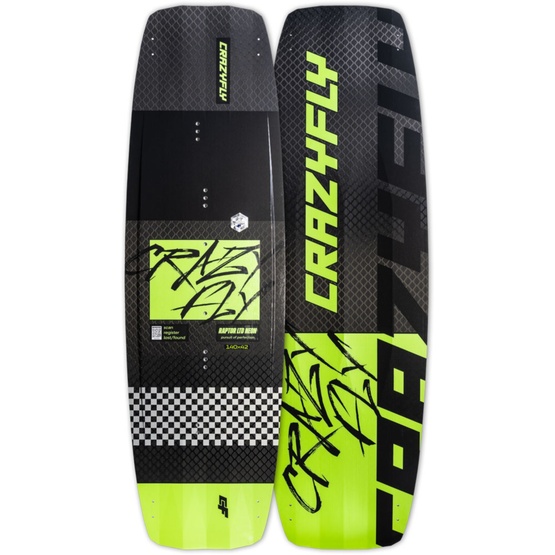 Twintip kiteboard CrazyFly Raptor LTD Neon 2026