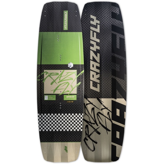 Twintip kiteboard CrazyFly Raptor LTD 2026