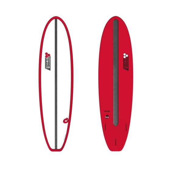 CHANNEL ISLANDS Surfboard X-lite Chancho Red