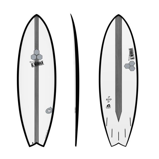CHANNEL ISLANDS Surfboard X-lite Pod Mod Black