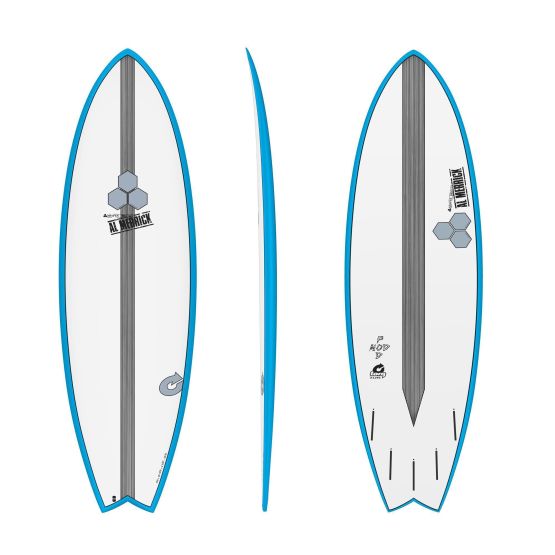 CHANNEL ISLANDS Surfboard X-lite Pod Mod Blue