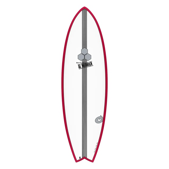 Surfboard CHANNEL ISLANDS X-lite Pod Mod Red