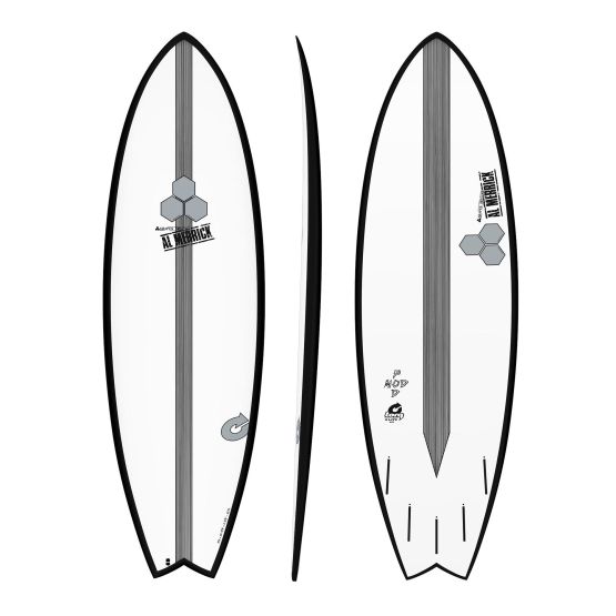 CHANNEL ISLANDS Surfboard X-lite2 PodMod Black