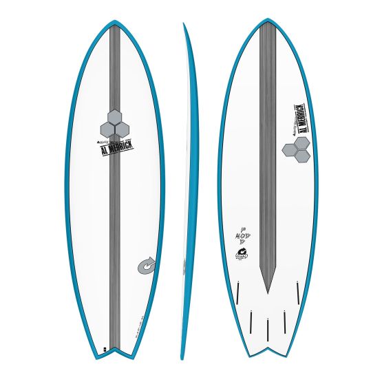 CHANNEL ISLANDS Surfboard X-lite2 PodMod Blue