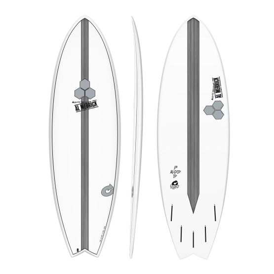 CHANNEL ISLANDS Surfboard X-lite2 PodMod White