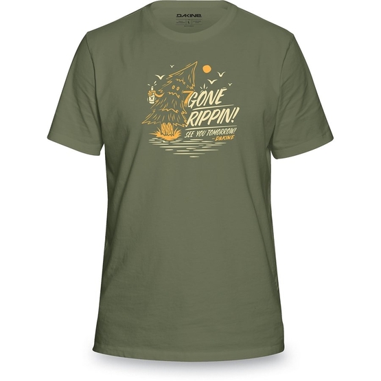 DAKINE T-Shirt Gone Rippin T Shirt Army