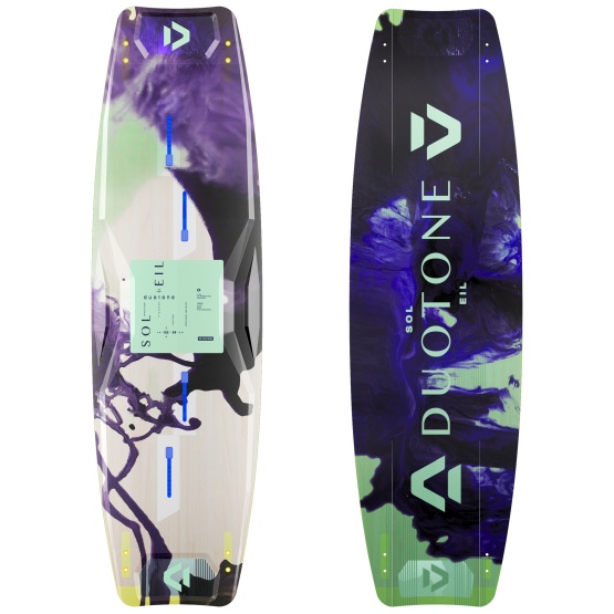 DUOTONE Kite twintip board Soleil 2022 with fins