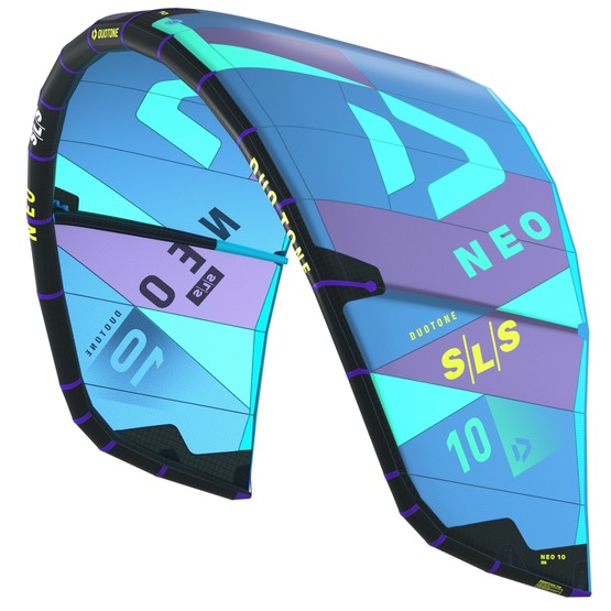 Latawiec kitesurfingowy Duotone Neo SLS 2024 blue/mint